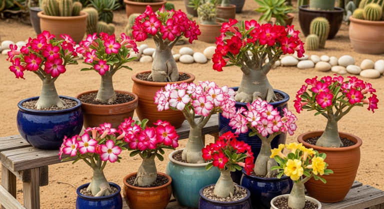 Como Fazer Mudas e Multiplicar Rosas do Deserto