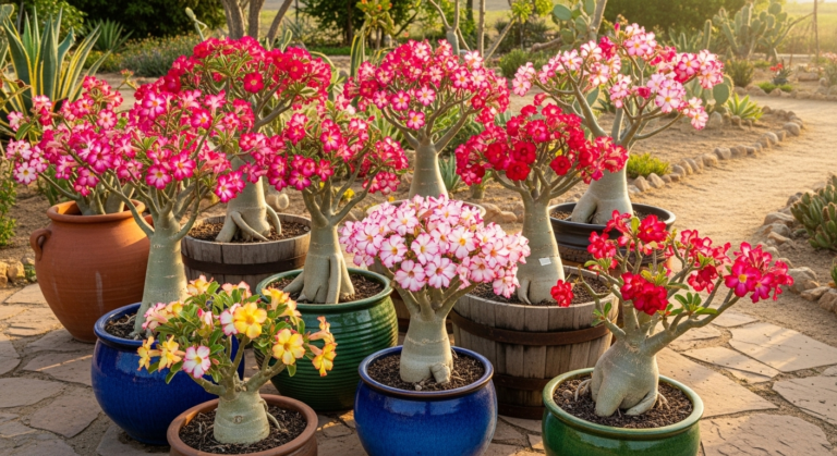 Por que minha rosa do deserto não floresce