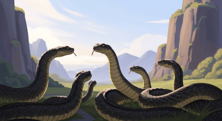 Significado de Sonhar com Muitas Cobras