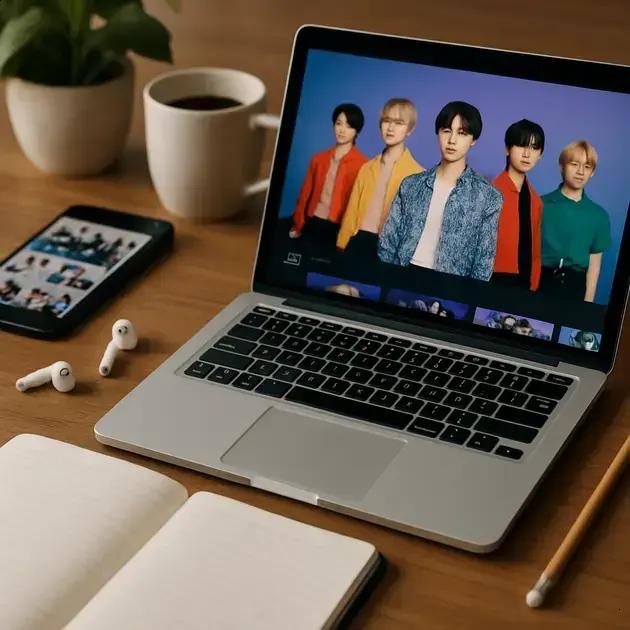 Acompanhe Pelo Weverse Conteúdos e Lives dos Grupos de K-pop